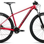 Orbea ONNA 27 50 Burning Red (Gloss) - Zwart (Mat)