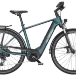 KTM MACINA SPORT 710 Diamant groen paars flip mat (zilver+blauw)
