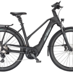 KTM MACINA STYLE 730 Trapez 750 zwart mat (grijs+oranje)