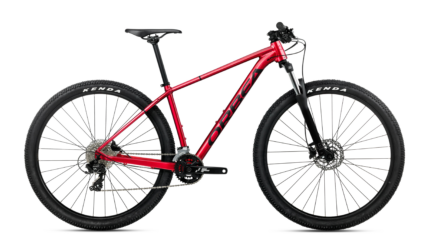 Orbea ONNA 29 50 Burning Red (Gloss) - Zwart (Mat)